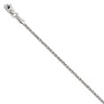 thumbnail image 1 of Leslie's 14K White Gold 1.5mm Diamond-Cut Rope Chain (Weight: 1.66 Grams, Length: 7 Inches), 1 of 4