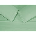 thumbnail image 5 of Comfy Bamboo World 9900 Series Embroidered Bedsheets Sheet Set, King Size, Light Green, 5 of 5