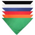 thumbnail image 2 of Jordefano Dog Cotton Bandanas - 6 Pack - Scarf Triangle Bibs for Small, Medium, 2 of 2