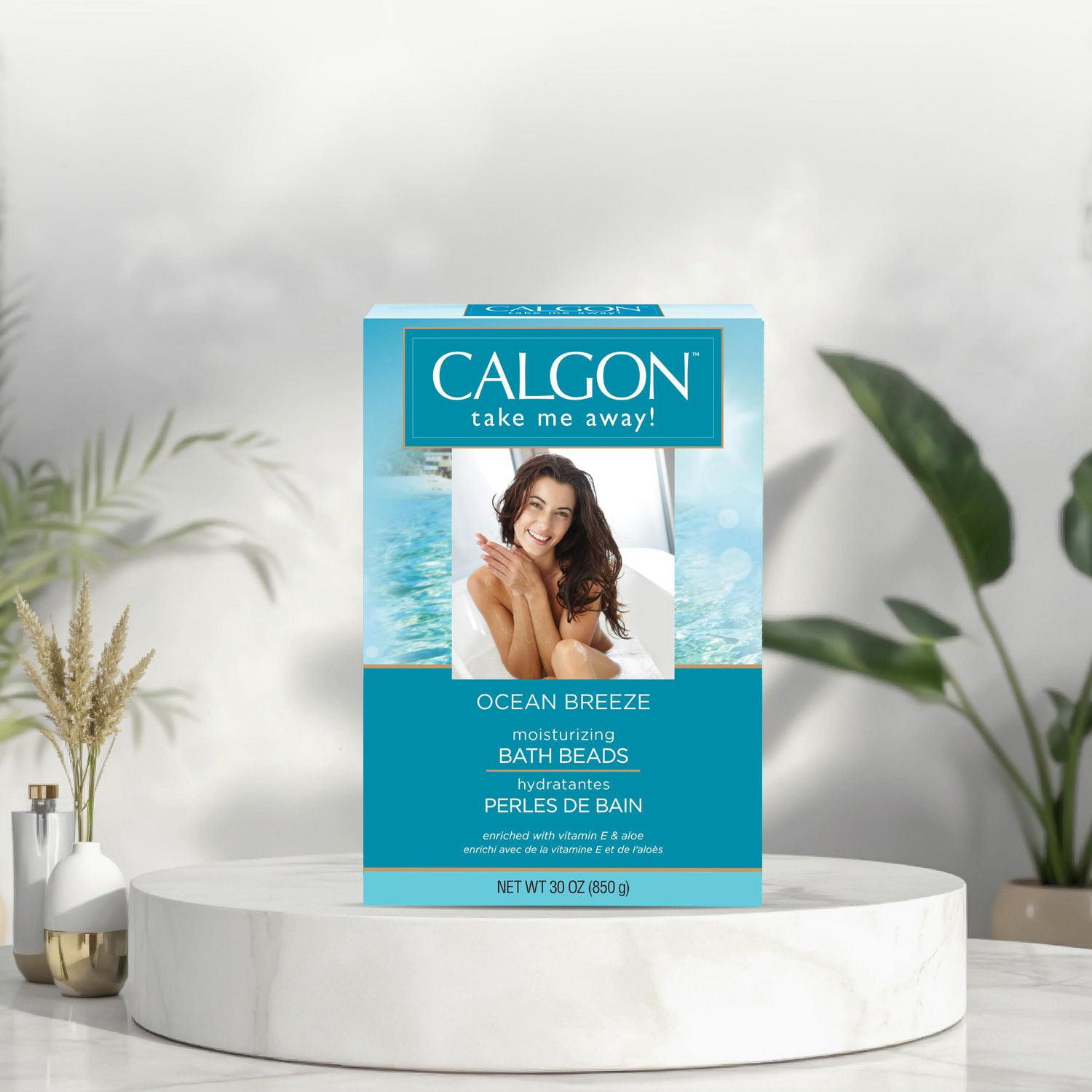 Calgon Take Me Away! Ultra Moisturizing Ocean Breeze Bath Beads