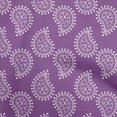 thumbnail image 1 of oneOone Rayon Purple Fabric Block Craft Projects Decor Fabric Printed By The Yard 56 Inch Wide, 1 of 5