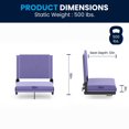 thumbnail image 3 of Grandstand Comfort Seats by Flash with Ultra-Padded Seat in Red, 3 of 9