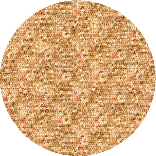 Ahgly Company Tapis d'Intérieur Lavables en Machine, Carré Transitionnel Orange Jaune, Carré de 3'