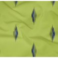 thumbnail image 4 of oneOone Organic Cotton Poplin Twill Fabric Abstract Ikat Print Fabric BTY 42 Inch Wide, 4 of 4