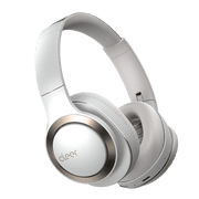 Cleer Audio Enduro ANC Noise Canceling Headphones, Bluetooth Multipoint Connection, Over-The-Ear Design with Mic, Crystal Clear Hands-Free Calling, up to 60 Hours of Battery Life - Light Grey