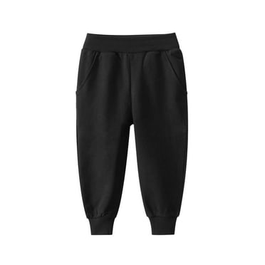 Nrmrqzzcjnd Deals toddler Baby Boys Solid Color Trousers Sweatpants Casual Kids Sports Pants