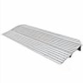 thumbnail image 3 of Rampe de Seuil de Mobilité en Aluminium à Ressort Argenté de 2-1/4 Po de Hauteur pour Fauteuils Roulants, Trottinettes et Chaises Électriques, 3 of 4