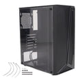 thumbnail image 2 of Desktop Chassis,  Heat Dissipation High Internal Compatibility Desktop Computer Case  for Office for Home, 2 of 7