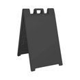 thumbnail image 1 of Plasticade Signicade Portable à Cadre en A Pliable pour Trottoir, Support de Panneau Double Face, Noir, 1 of 4
