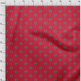 thumbnail image 3 of oneOone Silk Tabby Fabric Diamond & Paisley Block Print Fabric By The Yard 42 Inch Wide, 3 of 4