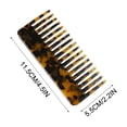 thumbnail image 3 of Iumwxz Hair Comb Hairdressing Comb Retro Refuse Fine Tooth Comb For Home For Men And Women home tool Plastic Holiday Deals, 3 of 4