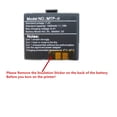 thumbnail image 3 of Portable Thermal BT 4.0 Receipt Printer Mini Printer Mobile 58mm Machine Taxi Printer ,Easy to Use, 3 of 7