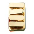 thumbnail image 1 of Gold Metal Decompression Toy Stress Relief Clicker Anxiety Relief Fidget Toy Portable Piano Key Design Relaxation Gadget For Adults Office 1.8X1X0.2 Inches 0.12 Lbs, 1 of 4