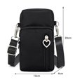thumbnail image 3 of Multifunction Ladies Girls Small Crossbody Shoulder Multifunction Ladies Girls Small Bag Wristlet Handbags, 3 of 8