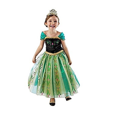 KAWELL Princess Dresses Birthday Party Costume Halloween Cosplay Dress up for Child 4t