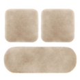 thumbnail image 1 of HLONK 3 Sets Car Front Rear Seat Plush Cushion  Soft Warm Faux  Winter Auto Seat Cover  Plush Vehicle Seat Protector Pad With Non-Slip Backing  Car Accessories, 1 of 4
