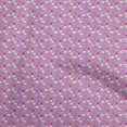 thumbnail image 1 of oneOone Tissu en Viscose Chiffon Violet Tissu pour Robe d'Enfant Tissu Imprimé Tissu au Mètre 42 Pouces de Large, 1 of 4