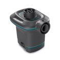 thumbnail image 3 of Intex 120V AC Electric Air Pump & Inflatable Corduroy Beanless Bag Lounge Chair, 3 of 11