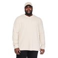 thumbnail image 1 of George Big Men's Long-Sleeve Henley T-Shirt, 1 of 6