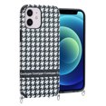 thumbnail image 2 of EGNMCR Leather Pattern Shockproof Textured Case with 12Mini phone cover, 2 of 9