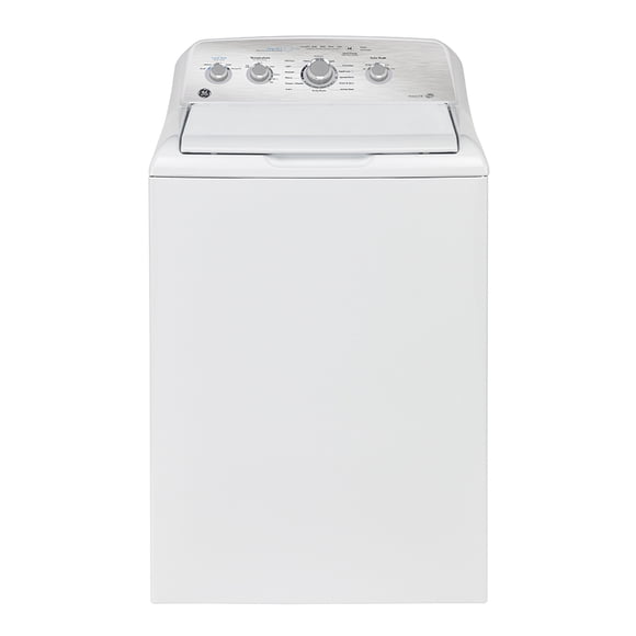 GE 4.9 Cu. Ft. Top Load Washer with SaniFresh Cycle White - GTW451BMRWS