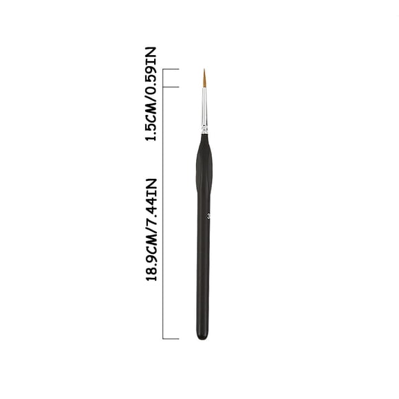 LSLJS Ligne de Crochet Pen Pointe en Nylon Ligne de Crochet Peinture à l'Huile Gouache Aquarelle, Home Accessories