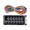 thumbnail image 2 of Battery Equalizer, Low Static Power Consumption Battery Balancing Board High Accuracy  For Industry 14s, 2 of 8