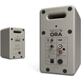 thumbnail image 4 of Kanto ORAME 100W Powered Reference Desktop Computer Speakers with Bluetooth 5.0 and USB-C Input | Bi-Amplified | 100 Hz Automatic Crossover | Reference Quality Sound | Pair | Moon, 4 of 5