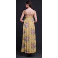 thumbnail image 2 of Bimba Robe Maxi à Bretelles Spaghetti Sans Manches pour Femmes en Rayonne à Imprimé Floral, Coupe Évasée - Medium, 2 of 5