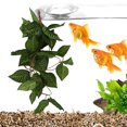 thumbnail image 4 of Simulation Rattan Landscaping, Neatly Cut Edges No Burrs Variety Of Models Hanging Plant False Vine  For Aquariums For Daily For Reptile Boxes For Fish Tanks NFF-84 Green Star Leaf, 4 of 8