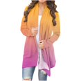 thumbnail image 2 of Nouveaux Hauts pour Femmes 2023 Grande Taille Mode Décontractée Imprimé Floral Col Rond Manches Longues T-shirt Blouse Pull Manches Longues pour Femmes, 2 of 7