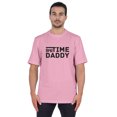 thumbnail image 1 of Inkmeso T-Shirt à Manches Courtes pour Homme avec Imprimé Graphique « First Time Daddy », Chandail Jersey pour Papa, 1 of 7
