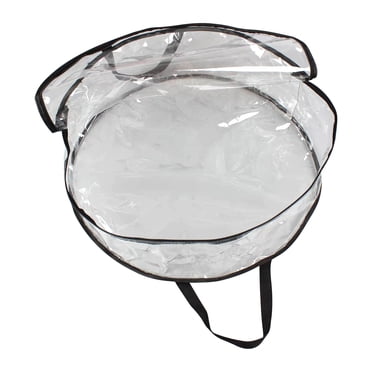 Boovnll Sac de Rangement pour Couronne Grande Capacité Épaissi Sac de Couronne de Noël Conteneur de Couronne de Vacances Sac de Couronne de Noël Sac de Rangement pour Couronne Double Boîte à Couronne Support de Rangement Rond Sac de Fête