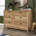thumbnail image 4 of Bowery Hill 6-Drawer Engineered Wood Dresser in Timber Oak Finish, 4 of 11