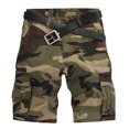 thumbnail image 2 of Birdeem Men Casual Camouflage Fashion Zipper Button Pockets Cropped Cargo Shorts, 2 of 12