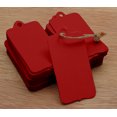 thumbnail image 4 of 100 Pcs Rectangular Shape Tag Bonbonniere Wedding Favor Hang Tags Gift With Free Natural Jute Twine - Colours Available, 4 of 7