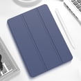 thumbnail image 1 of Tablet Case For 2020 iPad 10.2 Case iPad 8th 7th 9th Generation Cover PU Leather Tablet Cover for iPad 7 8 9 10.2 2019 2020 2021 Navy Blue iPad 10.2 7th Gen, 1 of 6
