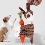 Indestructible Dog Toys 2025 Upgrade Squeaky Durable Chew Toy For Aggressive Chewers Indoor Outdoor Teething Stuffed Toys For Small Medium Large Animals
