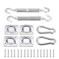 thumbnail image 1 of ziyahi Awning Attachment Set Heavy Duty Sun Shade Sail Installation Stainless Steel Hardware Kit, 1 of 6