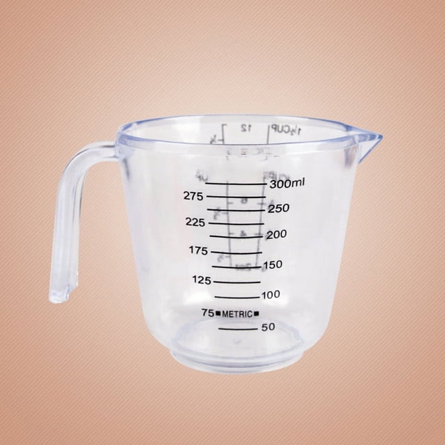 Clear Plastic Measuring Cup With Scale Small Baking Kitchen Measuring Cup Food Grade Water Cup Milk Measuring Cup With Handle