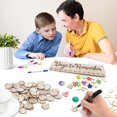 thumbnail image 4 of Wooden Perpetual Birthday Calendar Family Reminder Signs, 4 of 5