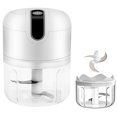 thumbnail image 1 of Electric Mini Garlic Chopper – Small Wireless Food Processor Portable Mini Garlic Choppers Blender Mincer Waterproof USB Charging For Ginger Onion Vegetable Meat Nut Chopper, 1 of 8