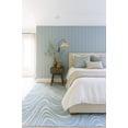 thumbnail image 3 of Rug Branch Nomad Abstract Indoor Area Rug, Blue Beige, Coastal - Living Room, Bedroom, Dining Room, and Kitchen, 3 of 5