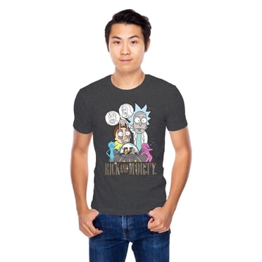 Rick et Morty T-shirt à manches courtes Bling pour hommes