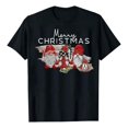 thumbnail image 4 of Blouse de Mode Imprimée de Noël, T-Shirt à Manches Courtes Décontracté, 4 of 8