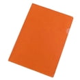 thumbnail image 2 of ZTTD 1 Pack Clear Document Folder Project Pockets, Clear Plastic Folders Sleeves, Documents Project Pockets,Plastic Document Folders Paper Poly Jacket Sleeves Folders Copy, A4 Letter Size, Orange, 2 of 7