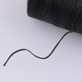 thumbnail image 4 of GUOOL 0.8mm Flat ed Sewing Thread Craft Shoes Repair Hand Stitching Cord Black, 4 of 8