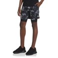 thumbnail image 1 of Reebok Boys Perfect Form 2-in-1 Shorts with Compression, 1 of 6