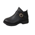 thumbnail image 2 of Styesk Boots for Women Winter Thick Bottom Boots Female Boots But Knee Thin Within The High Boots Water Proof Boots Round Toe Rider Boots Work Boots for Women, 2 of 6