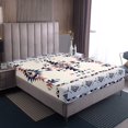 thumbnail image 4 of Erosebridal Tribal Aztec Bed Sheets Set Twin Size, Triangle Geometric Bed Sheets Twin, Bohomian Style Decor 3pcs, 4 of 7